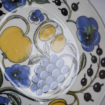 希少【ヴィオラロゴ】アラビア パラティッシ（Paratiisi）ティーカップ＆ソーサー＆ケーキ皿 トリオ コンディション詳細