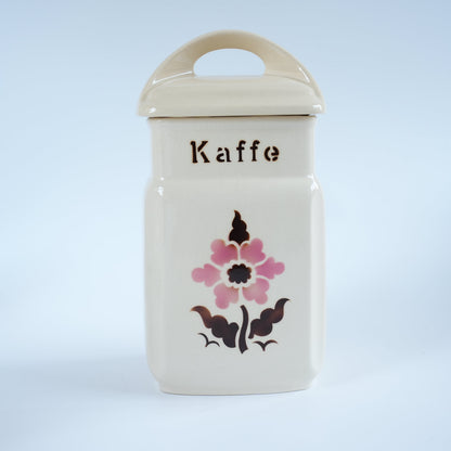 ARABIA（アラビア）スパイスキャニスター Kaffe（コーヒー入れ）ヴィンテージ フィンランド 持ち手・側面