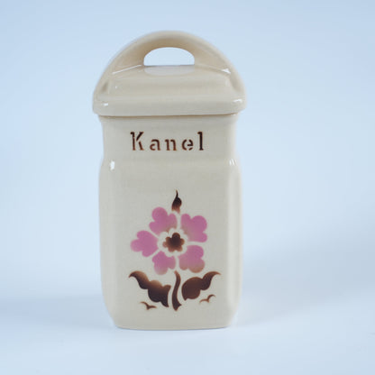 ARABIA（アラビア）スパイスジャー Kanel（シナモン）ヴィンテージ フィンランド 持ち手・側面