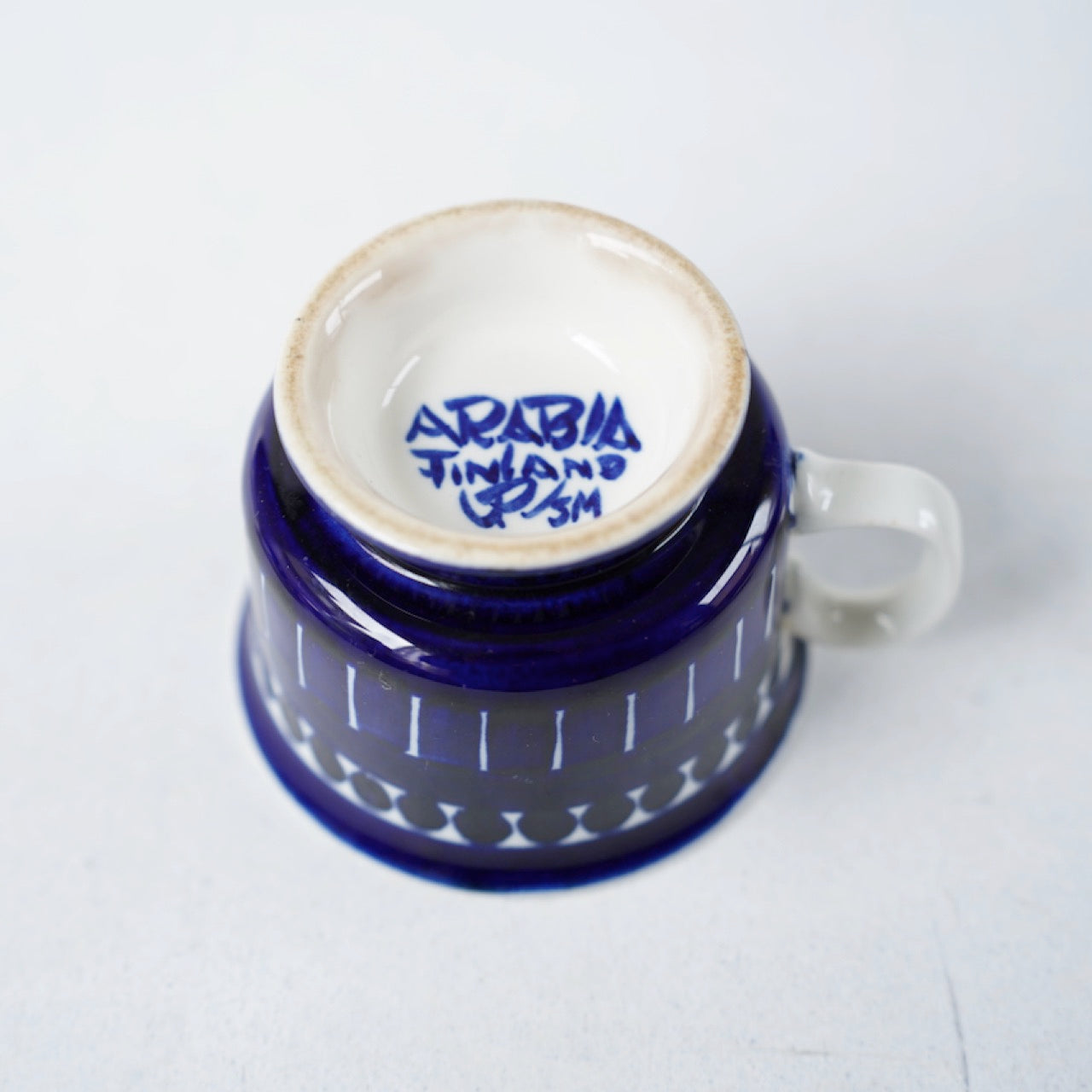 アラビア（ARABIA）バレンシア（Valencia）コーヒーカップ＆ソーサー - ディテール 9