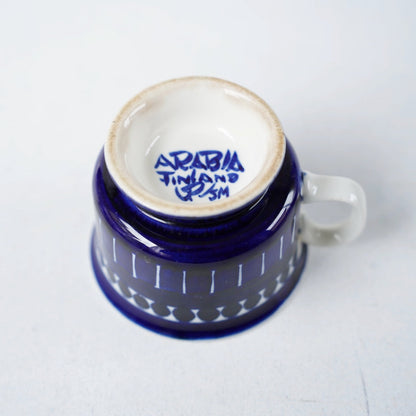アラビア（ARABIA）バレンシア（Valencia）コーヒーカップ＆ソーサー - ディテール 9