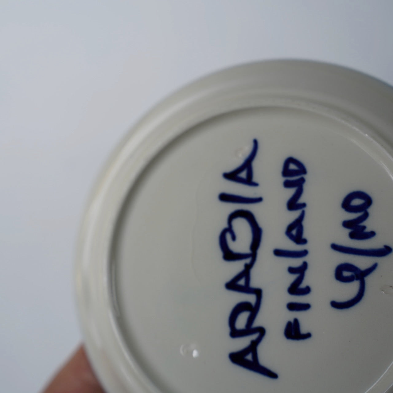 アラビア（ARABIA）バレンシア（Valencia）コーヒーカップ＆ソーサー コンディション詳細