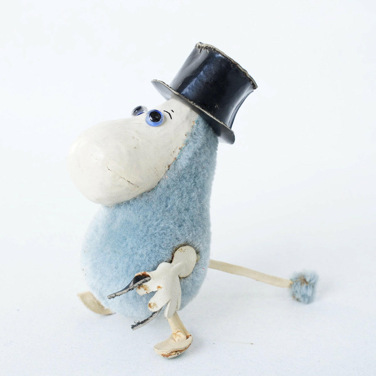 希少 アトリエ・ファウニ（Atelier Fauni）アンティークドール ムーミンパパ（Moominpappa） - 側面
