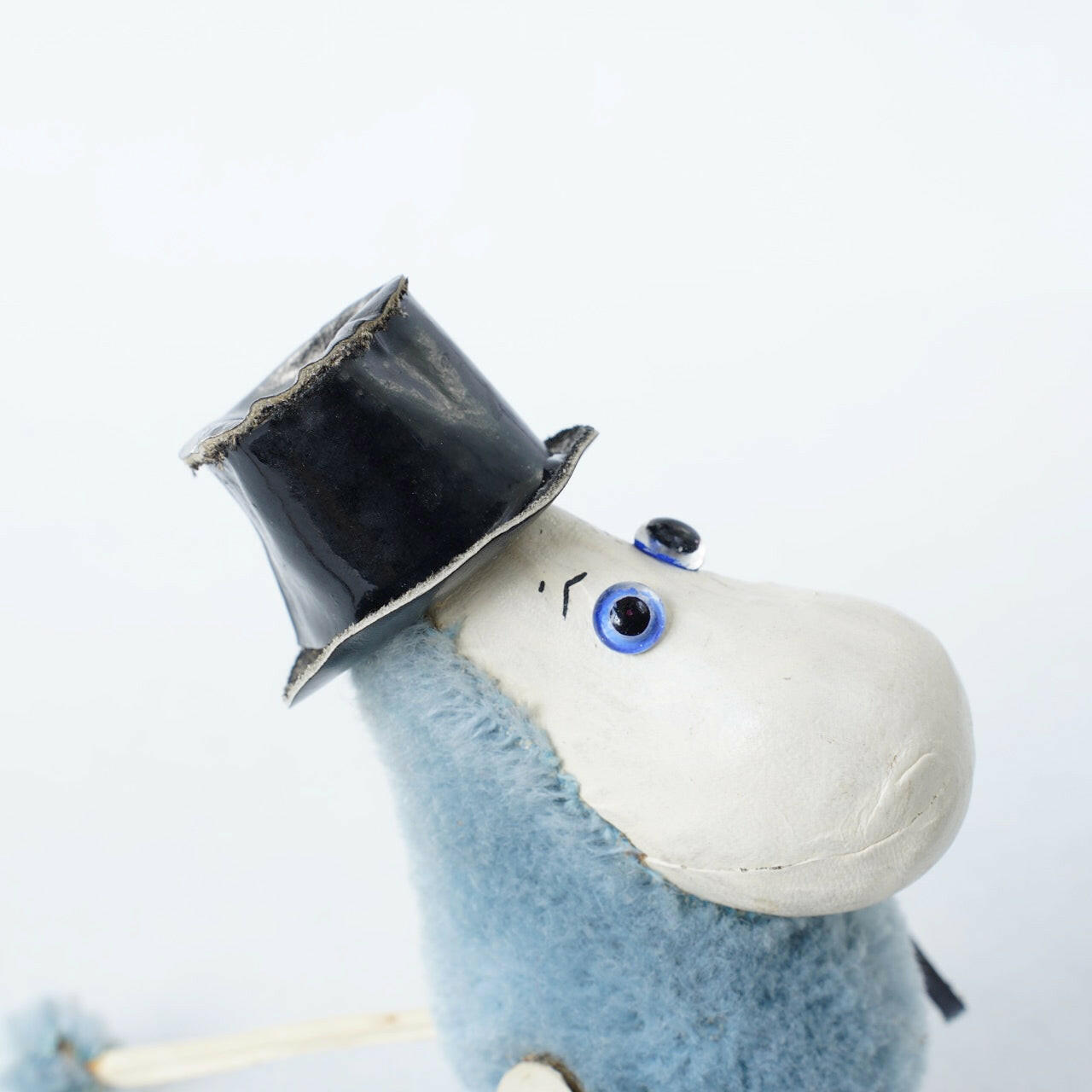 希少 アトリエ・ファウニ（Atelier Fauni）アンティークドール ムーミンパパ（Moominpappa） - ディテール 4