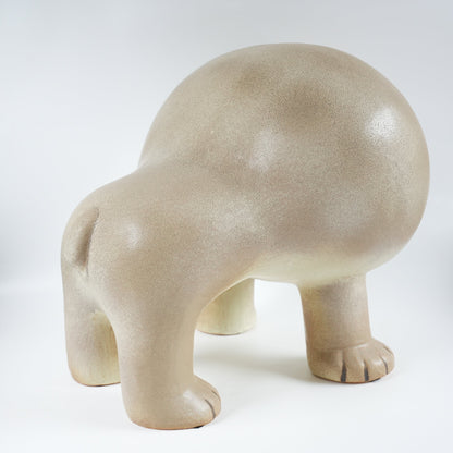【廃盤品】希少 大型 リサ・ラーソン ブルドッグ マキシ（Bulldog Maxi）グスタフスベリＫスタジオ 縁・口元