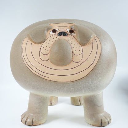 【廃盤品】希少 大型 リサ・ラーソン ブルドッグ マキシ（Bulldog Maxi）グスタフスベリＫスタジオ 詳細11