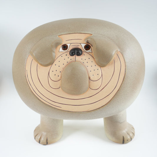 【廃盤品】希少 大型 リサ・ラーソン ブルドッグ マキシ（Bulldog Maxi）グスタフスベリＫスタジオ
