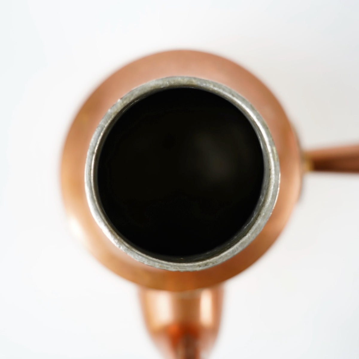 銅製のコーヒーポット 木製の取っ手 ヴィンテージ 詳細11