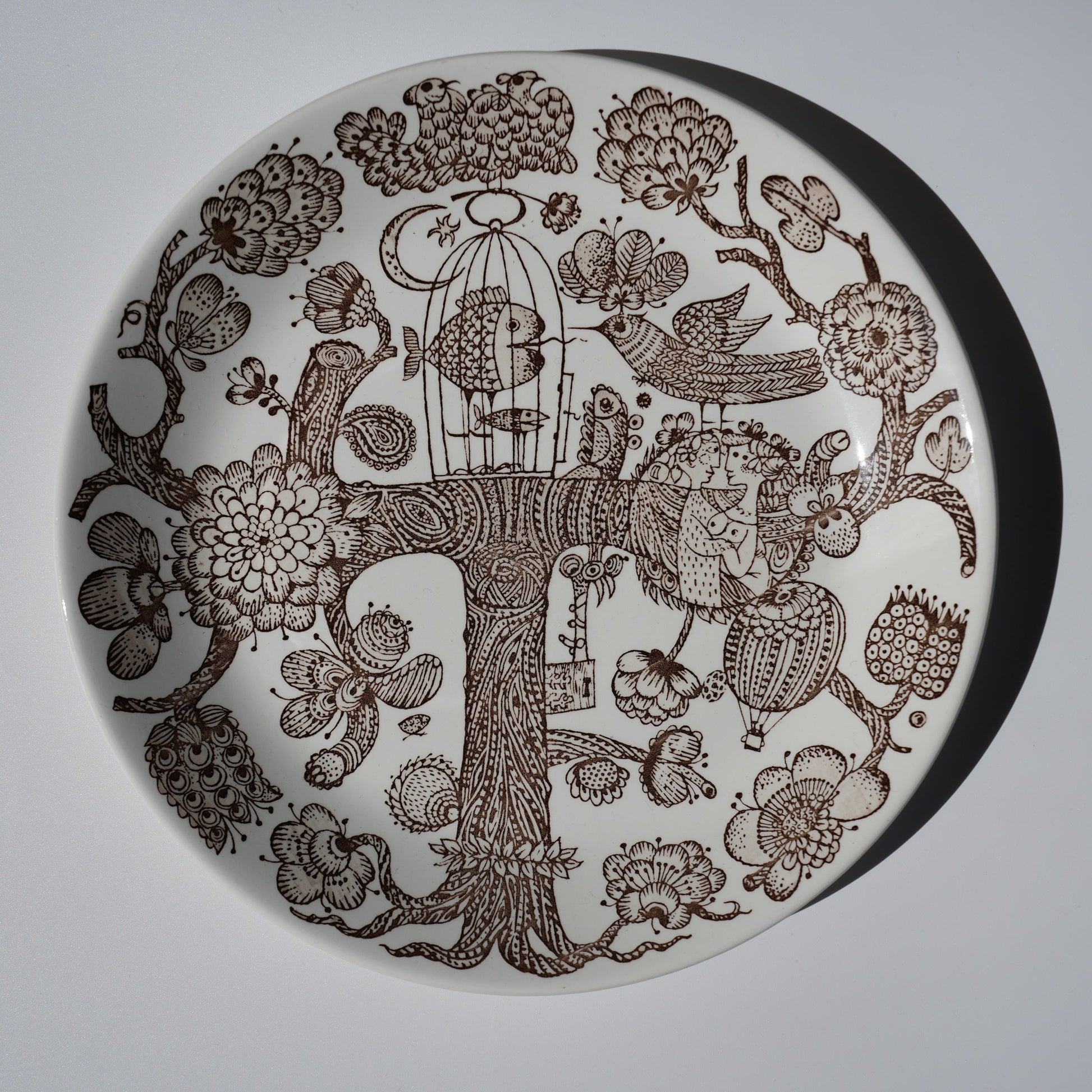 極美品 グスタフスベリ エロス（Eros）21cmプレート 詳細1