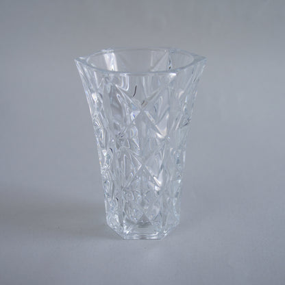 ガラスのフラワーベース 15.5cm ヴィンテージ 詳細1