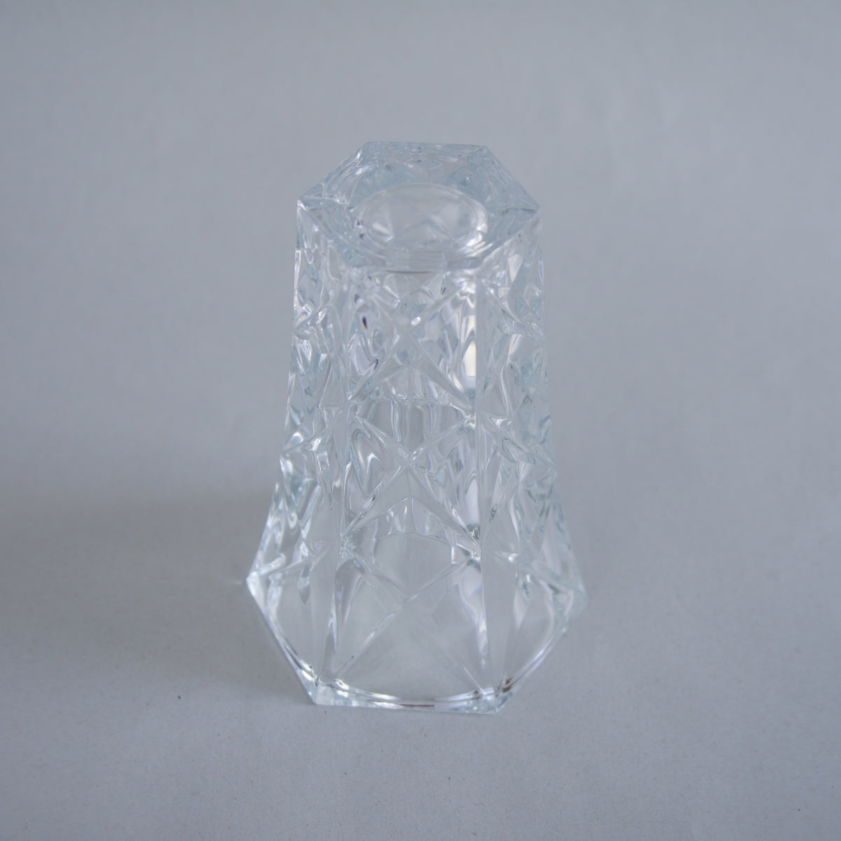ガラスのフラワーベース 15.5cm ヴィンテージ 詳細3
