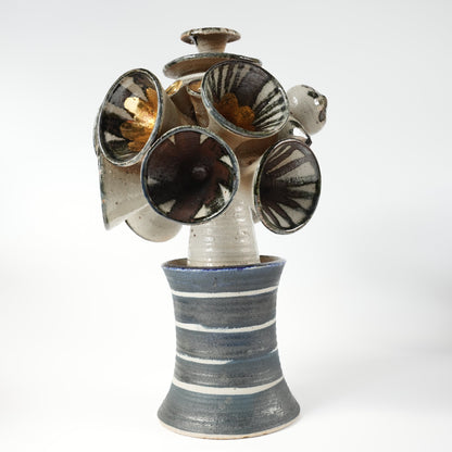 リサ・ラーソン グスタフスベリ Gスタジオ 陶器オブジェ 生命の樹意匠 高さ33cm 完品 - ディテール 2