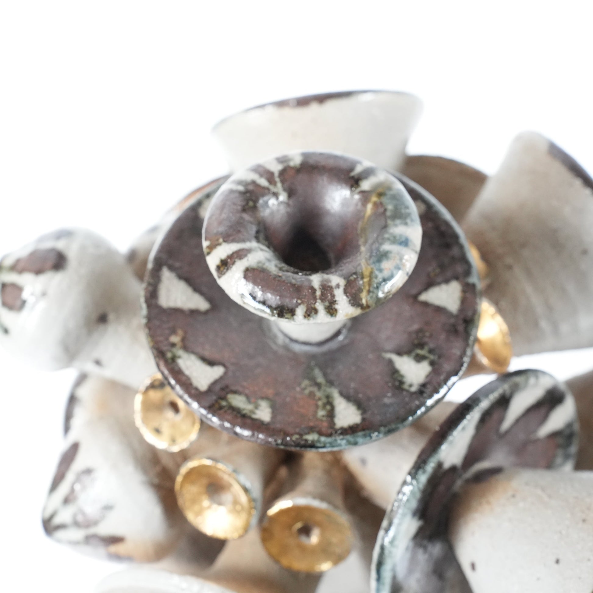 リサ・ラーソン グスタフスベリ Gスタジオ 陶器オブジェ 生命の樹意匠 高さ33cm 完品 - ディテール 9