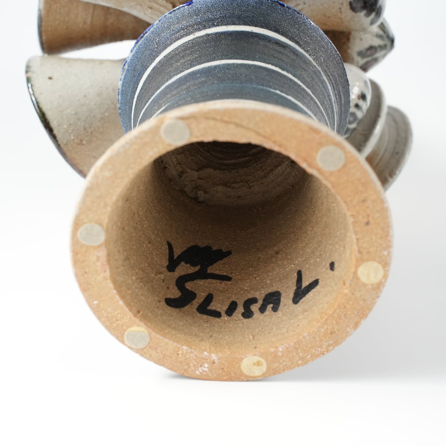 リサ・ラーソン グスタフスベリ Gスタジオ 陶器オブジェ 生命の樹意匠 高さ33cm 完品 コンディション詳細