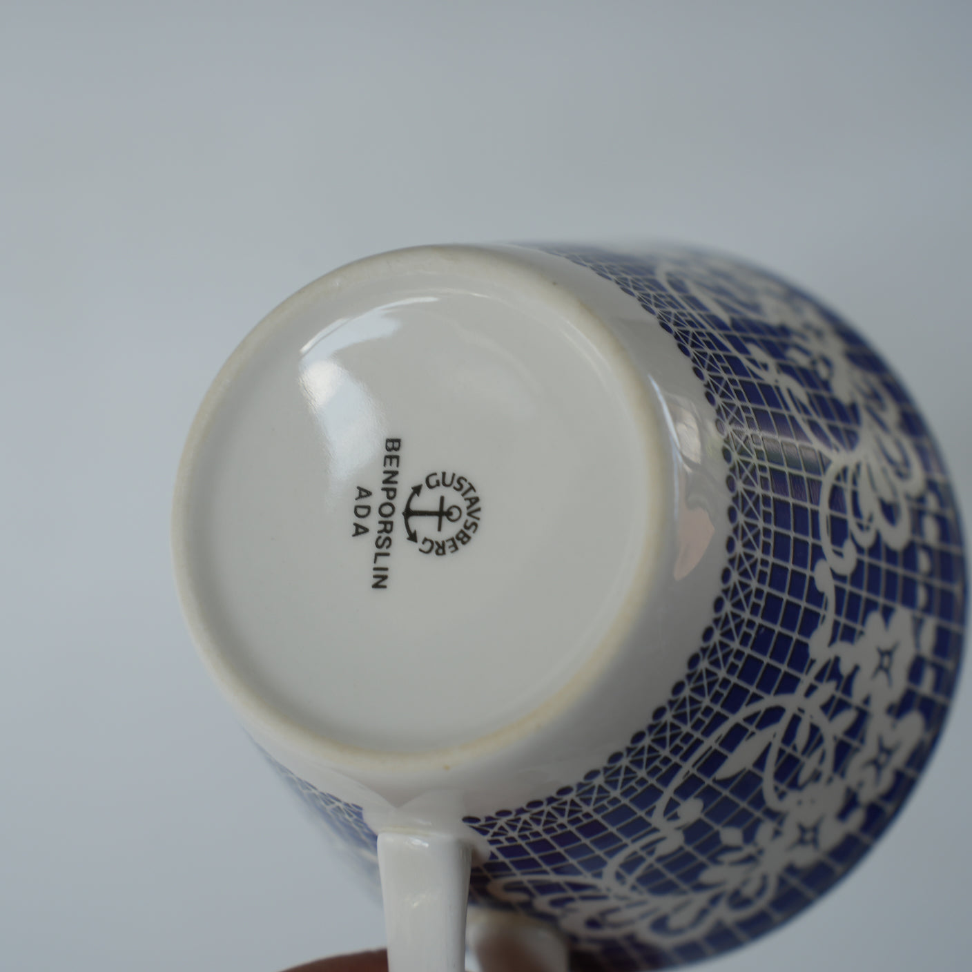 グスタフスベリ アダ（Ada）コーヒーカップ&ソーサー - バックスタンプ・裏印