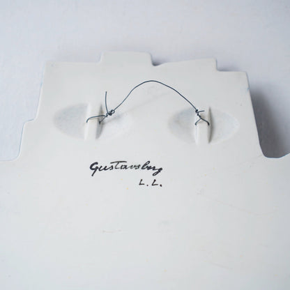 希少 グスタフスベリ リサ・ラーソン アルベルティーナ（Albertina）陶板 - ディテール 3