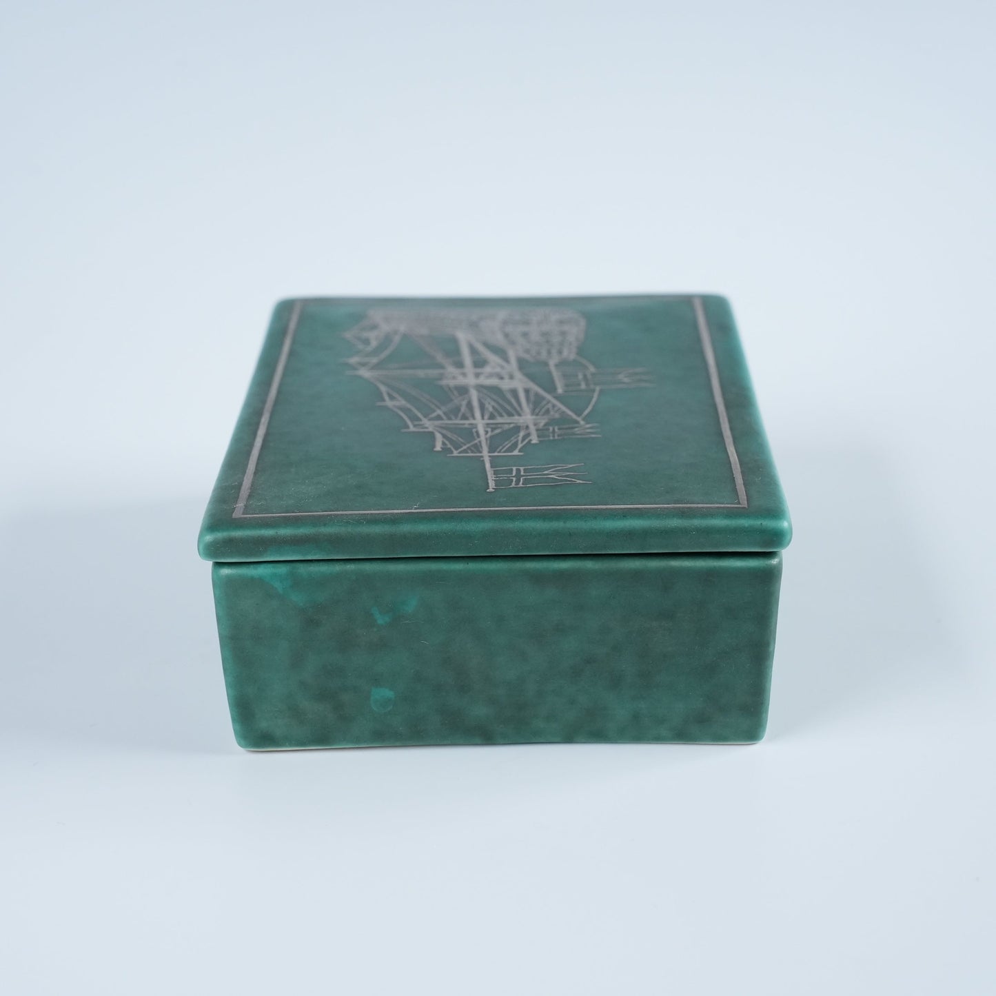 グスタフスベリ アルジェンタ（Argenta）銀彩 蓋付き箱 ヴィルヘルム・コーゲ 詳細5