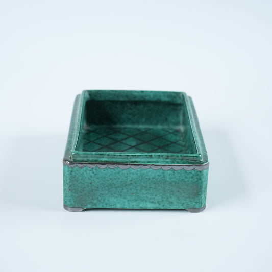 グスタフスベリ アルジェンタ（Argenta）銀彩 蓋無し小箱 ヴィルヘルム・コーゲ 詳細1