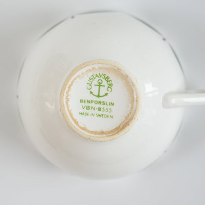 グスタフスベリ ベルサ（Berså）ヴィンテージ コーヒーカップ＆ソーサー 詳細11