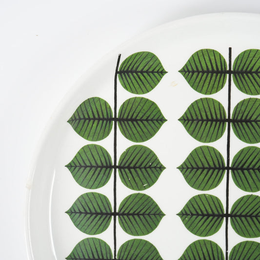 訳あり品 ヴィンテージ グスタフスベリ ベルサ（Bersa）24cm大皿 - 全体像