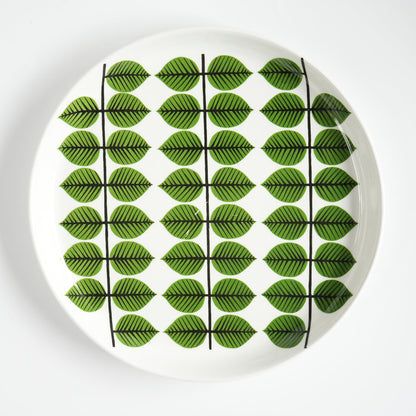 【ヴィンテージ】グスタフスベリ ベルサ（Bersa）18cmプレート ケーキ皿 - 全体像