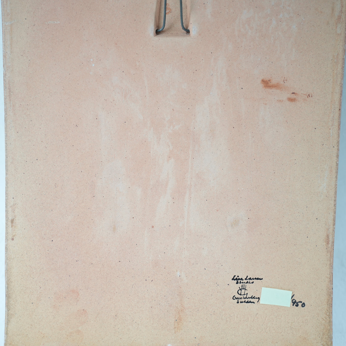 希少 950点限定 リサ・ラーソン グスタフスベリ リンゴの木の陶板 - ディテール 9