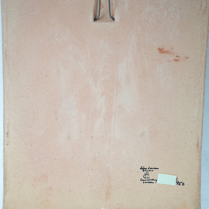 希少 950点限定 リサ・ラーソン グスタフスベリ リンゴの木の陶板 - ディテール 9