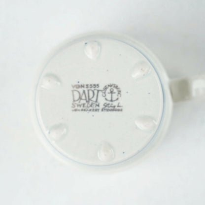 グスタフスベリ ダート（Dart）コーヒーカップ＆ソーサー - バックスタンプ・裏印