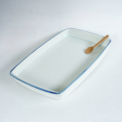 1970年代の北欧食器 グスタフスベリ ダート（Dart）オーブン皿 特大サイズ スウェーデン製 - ディテール 1