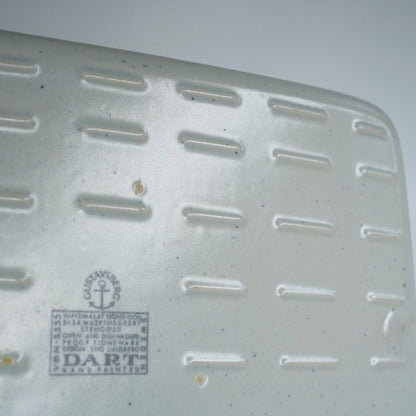1970年代の北欧食器 グスタフスベリ ダート（Dart）オーブン皿 大サイズ スウェーデン製 裏面（バックスタンプ）