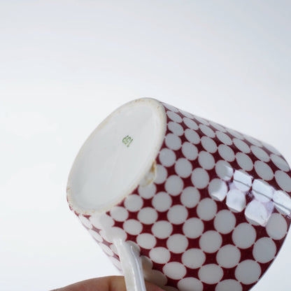 訳あり品 希少 ヴィンテージ版 グスタフスベリ エヴァ（Eva）コーヒーカップ＆ソーサー 裏面（バックスタンプ）