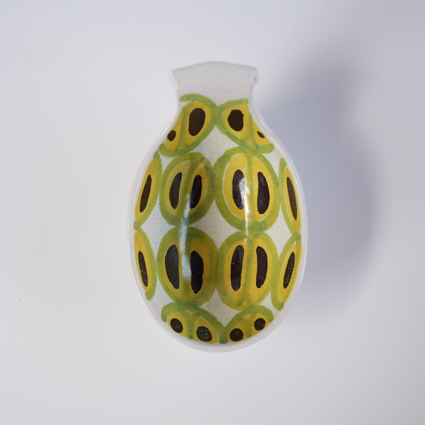 グスタフスベリ ファイアンス スプーン・レスト スティグ・リンドベリ - デザイン・柄の詳細