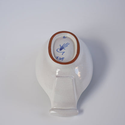 グスタフスベリ ファイアンス スプーン・レスト スティグ・リンドベリ - バックスタンプ・裏印