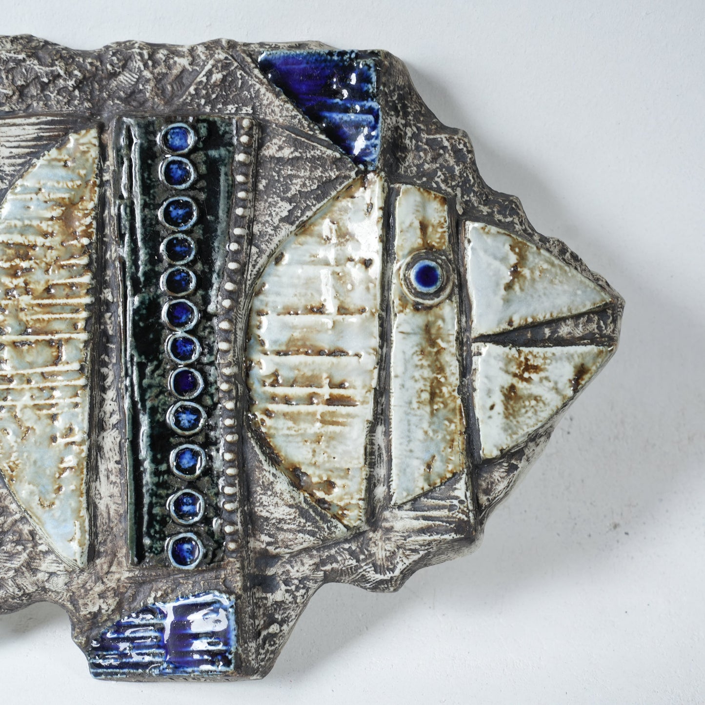 希少 リサ・ラーソン グスタフスベリ 150点限定 魚（Fisk）の陶板 - デザイン・柄の詳細