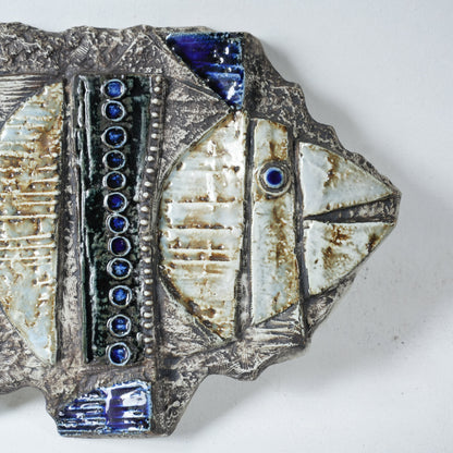 希少 リサ・ラーソン グスタフスベリ 150点限定 魚（Fisk）の陶板 - デザイン・柄の詳細