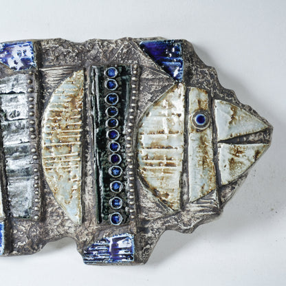 希少 リサ・ラーソン グスタフスベリ 150点限定 魚（Fisk）の陶板 - Gustavsberg - 北欧食器タックショミュッケ