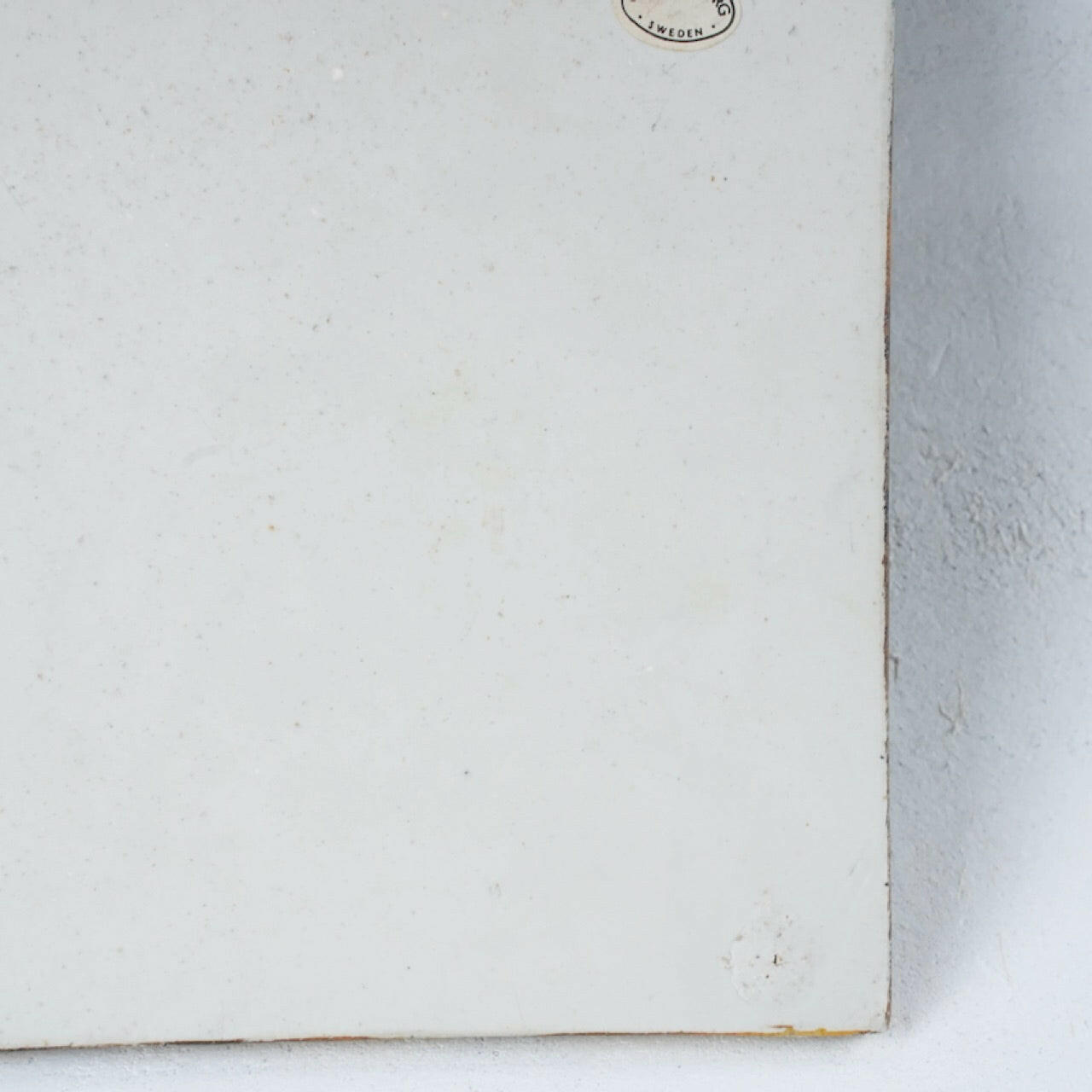 希少 ユニークピース グスタフスベリ リサ・ラーソン  白猫（Katt）の陶板 - ディテール 9