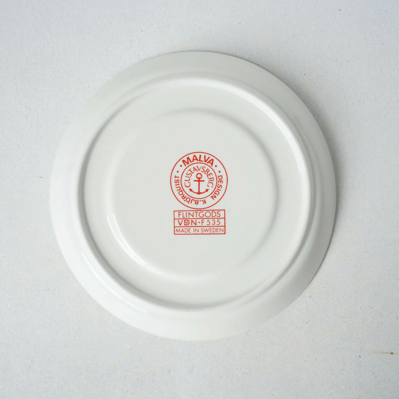 訳あり グスタフスベリ マルヴァ（Malva）ティーカップ トリオ - ディテール 12