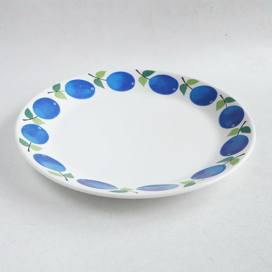 【ヴィンテージ】グスタフスベリ プルーヌス（Prunus）21cmプレート - 全体像