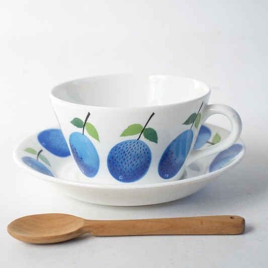 グスタフスベリ ヴィンテージ プルーヌス（Prunus）ティーカップ＆ソーサー - Gustavsberg - 北欧食器タックショミュッケ