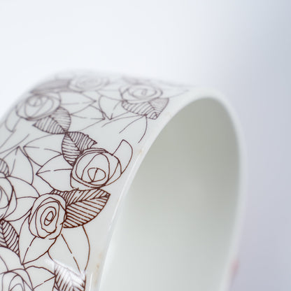 グスタフスベリ ローゼンフェルト（Rosenfalt）ボウル 13cmのディテール