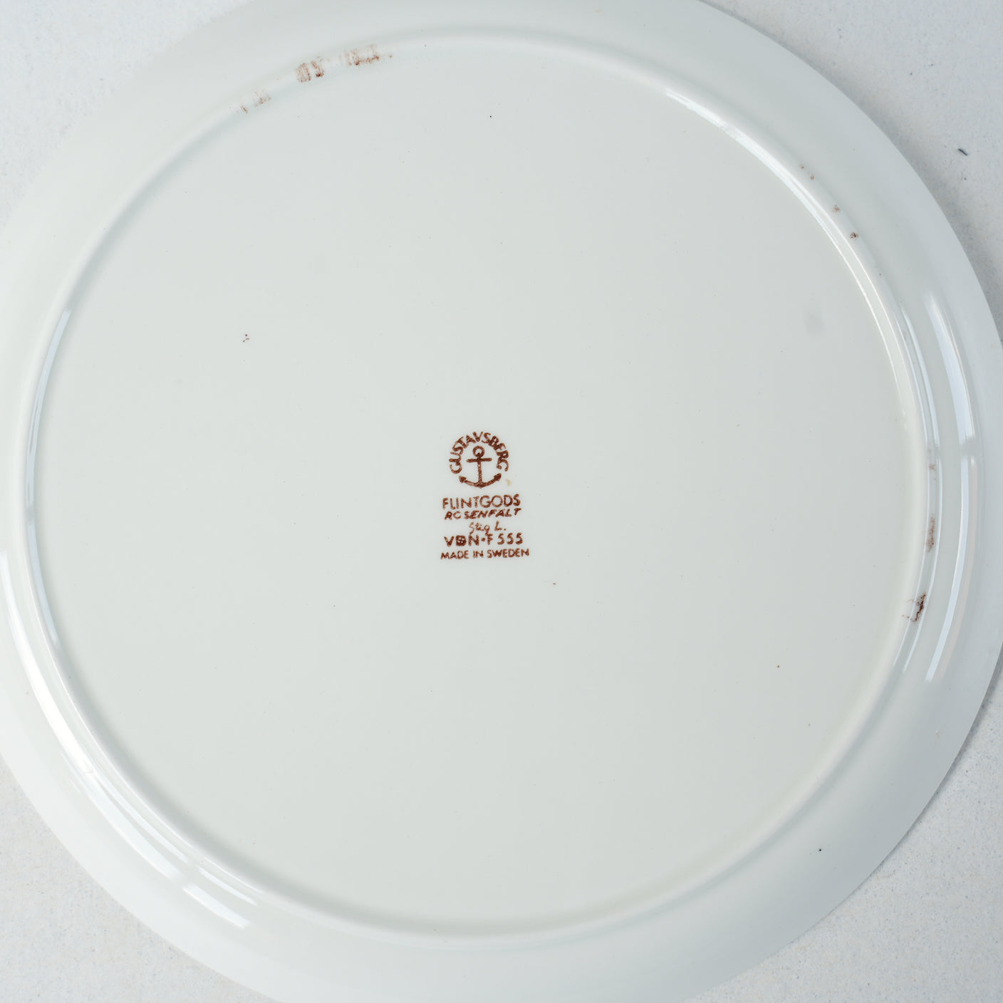 グスタフスベリ ローゼンフェルト（Rosenfalt）21cmプレート - ディテール 1