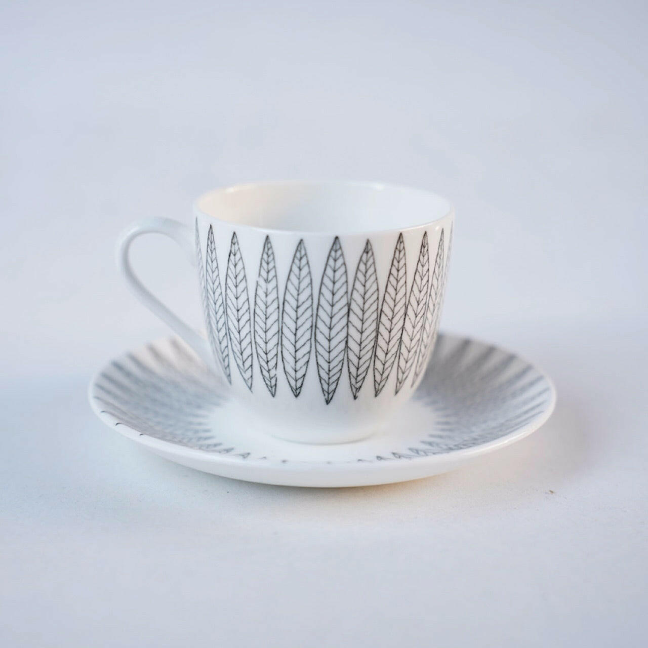 グスタフスベリ サリックス（Salix）コーヒーカップ＆ソーサー - ディテール 1