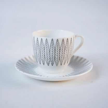 グスタフスベリ サリックス（Salix）コーヒーカップ＆ソーサー - ディテール 3