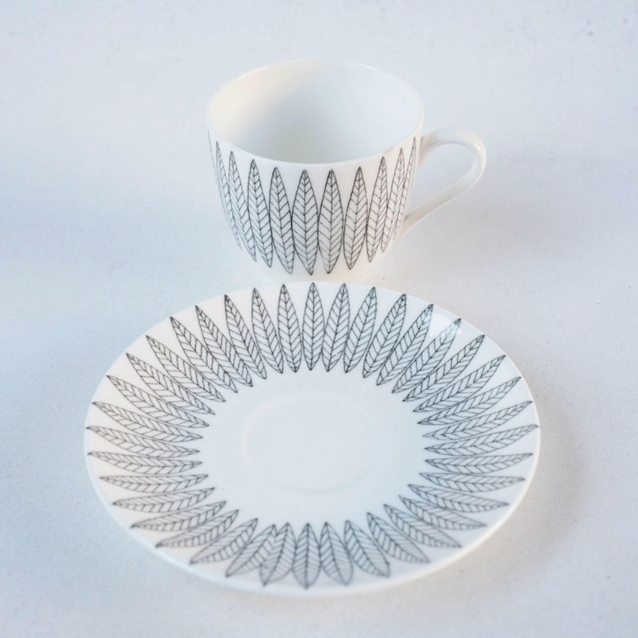 グスタフスベリ サリックス（Salix）コーヒーカップ＆ソーサー - ディテール 4
