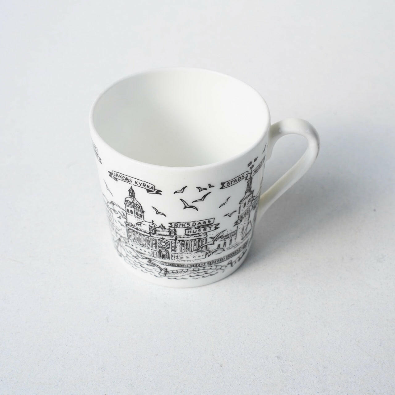 グスタフスベリ ストックホルム（Stockholm）コーヒーカップ＆ソーサー - ディテール 5