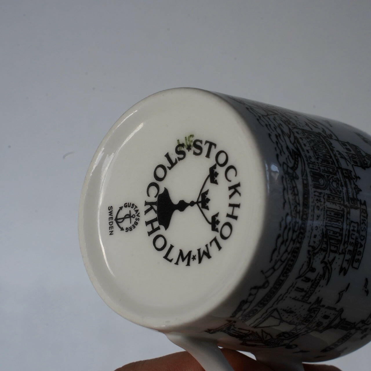 グスタフスベリ ストックホルム（Stockholm）コーヒーカップ＆ソーサー コンディション詳細