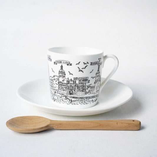 グスタフスベリ ストックホルム（Stockholm）コーヒーカップ＆ソーサー - Gustavsberg - 北欧食器タックショミュッケ