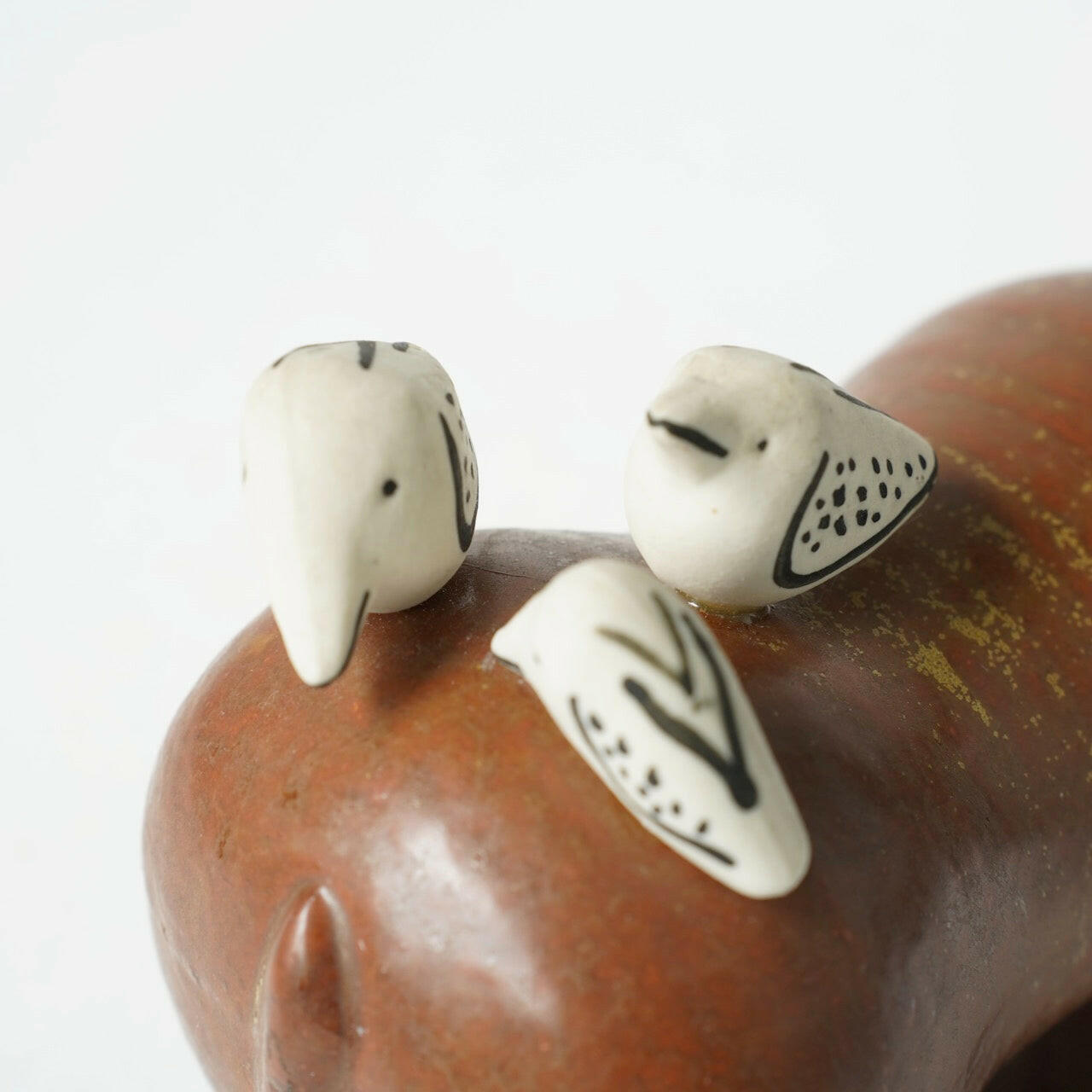 リサ・ラーソン グスタフスベリ 大きな動物園（Stora Zoo）カバと小鳥（Flodhäst med Fåglar） - ディテール 15