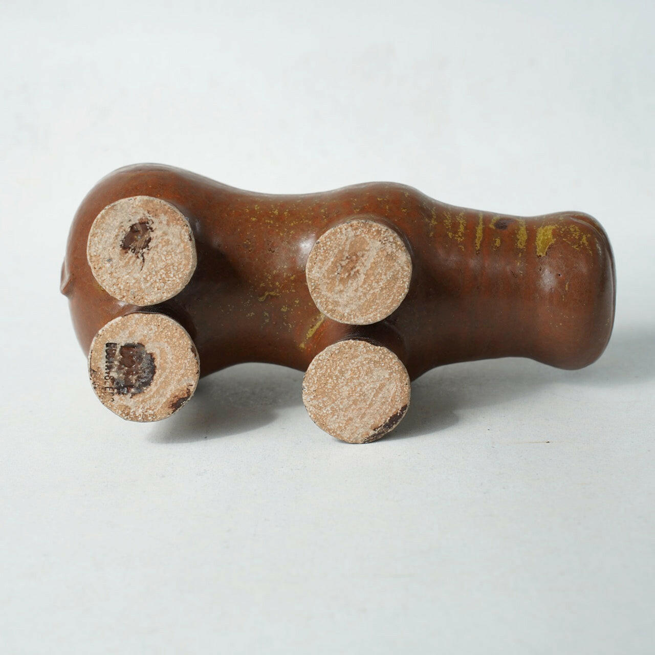 リサ・ラーソン グスタフスベリ 大きな動物園（Stora Zoo）カバと小鳥（Flodhäst med Fåglar） - ディテール 18